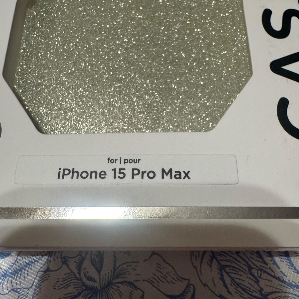 Case-Mate iPhone 15 Pro Max Glitter Case -Gold Brand new in box - Picture 6 of 8